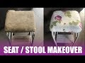 Old 70's kitchen stool refurbishment -  howto diy