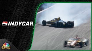 Colton Herta crashes on Lap 86 of 2024 Indy 500 but returns to race laps later | Motorsports on NBC