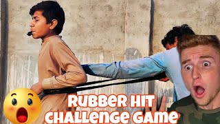 IMPOSSIBLE Rubber Band Challenge / Hit Rubber challenge game funny 🤣🤣🤣