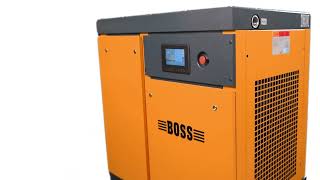 BOSS VFD TYPE SCREW AIR COMPRESSOR