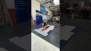 Quick custom cut Transit Floor!