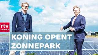 Koning opent zonnepark in Nieuw-Buinen & Emmen reageert op verlies FC Emmen | Drenthe Nu 21 mei 2021