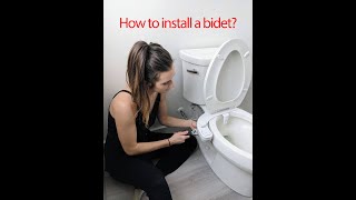 How to install a bidet -4