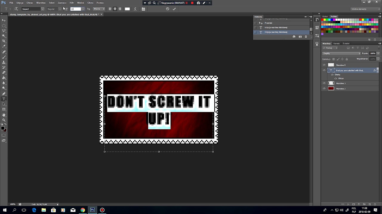 Deviantart Stamp Template