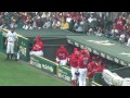 新井貴浩カープ復帰初ホームラン！@レフトビジター 20150509