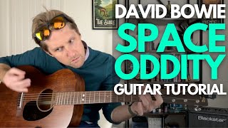 Space Oddity by David Bowie Guitar Tutorial