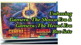 Unboxing the Gamera: The Showa Era and Gamera: The Heisei Era Box Sets