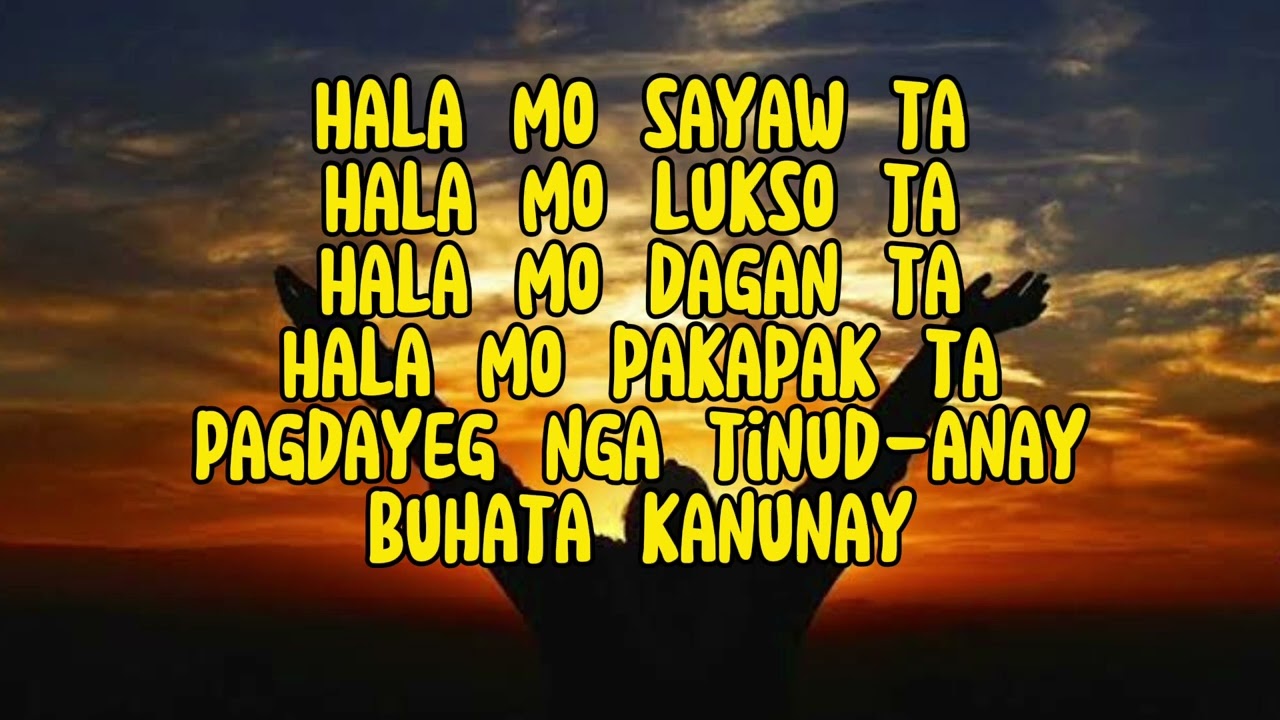 Pagdayeg Nga Tinud-anay || Sacred Band - Lyrics - YouTube