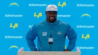 Khalil Mack On Jim Harbaugh’s Leadership | LA Chargers