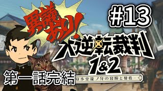 【＃13】猫の大逆転2 第一話完結まで【喋る猫】大逆転裁判2 初見プレイthe great ace attorney2 case.1