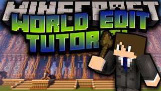 Minecraft World Edit Basics Tutorial 2021