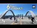 New 6th Street Viaduct | Grand Opening Day | Downtown Los Angeles [4K]