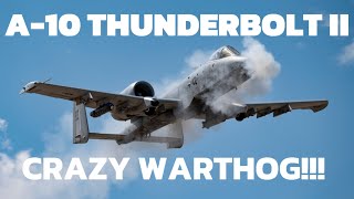 Aksi gila A-10 warthog yang harus anda tonton !!! #military #aircraft #usaf