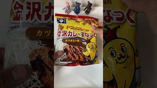 Kanazawa Curry Snack - Pork Cutlet Curry flavor #shorts #ASMR #Japanese #snacks