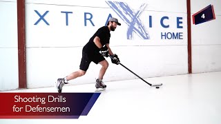 🏒 Hockey Shooting Drills for Defensemen [TRAINING AT HOME]