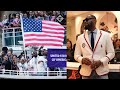 LeBron James bears the flag for USA at the Olympic Opening Ceremony