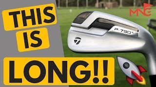 Wow This Ball Speed!! TaylorMade P790 Ti Iron Review