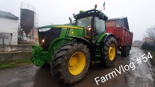 FarmVlog #54 - Zapřihnutí návěsu, odvoz hnoje a nulování počítadel 🚜