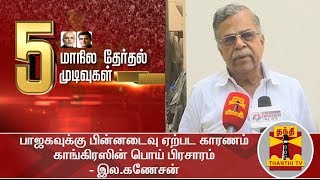 La Ganesan on 5 state Election Results | Assembly Elections 2018