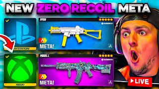 Using NEW ZERO RECOIL META Loadouts in BO6 Warzone!