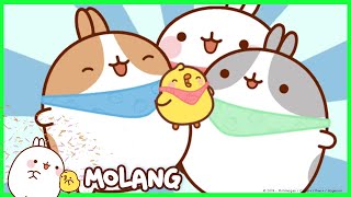 Molang - The Bandanna | #cutecartoon #funnycartoon Cartoon for kids