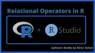 R Programming | Relational Operators in R