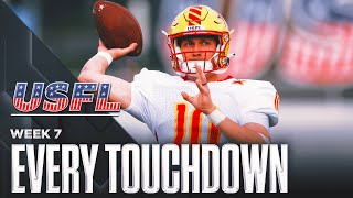 Every Touchdown of Week 7 | USFL Highlights