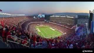 Official San Francisco 49ers Levi's Stadium Time Lapse (The Home Of Wrestlemania 31)