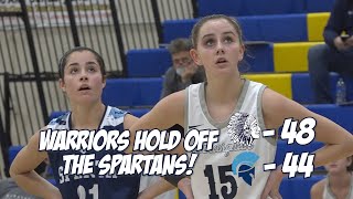 Manasquan 48 Sparta 44 | Girls Basketball Highlights