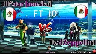 kof 2000 All*star[naraku] vs LedZeppelin1 Ft10 gg both 👏👏