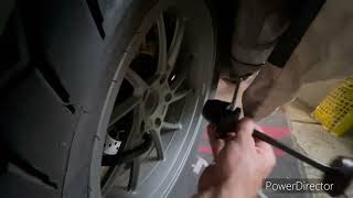 Montage protections d’axe de roue Wunderlich sur bmw r1200gs 2018