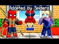 Jeffy is Adopted By SPIDERMAN FAMILY in Minecraft!