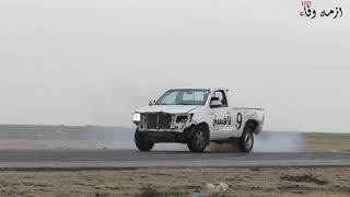 Saudi Arabia drifing Hilux Toyota pickup