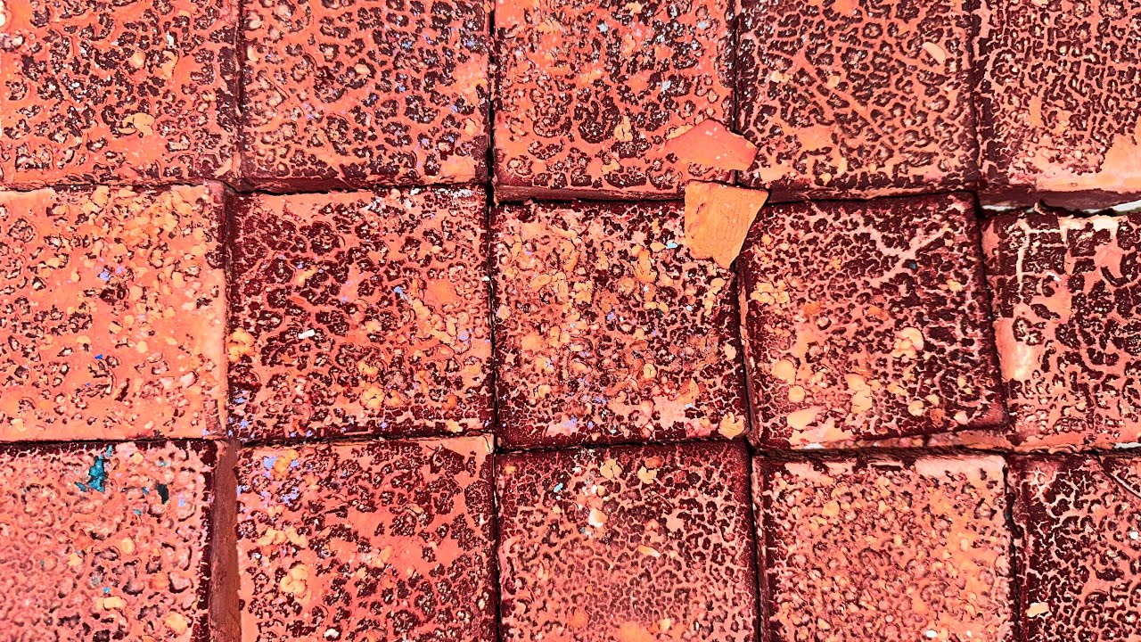 Flakey Crispy Red Dyed Gym Chalk Youtube