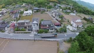 ドローン動画　皆野町の皆さんおはよー　20150508　埼玉県秩父郡皆野町