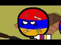 nagorno karabakh armenia vs azerbaijan countryballs