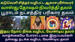 கடுவெளி ஆகாசபுரீஸ்வரர் கோயில் | பூராடம் நட்சத்திர தலம் | Kaduveli Aagashapureeshwarar Temple