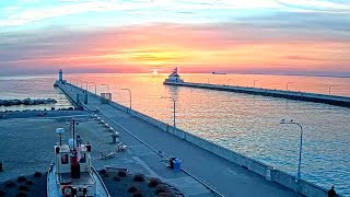 Sunrise Timelapse - Duluth Canal 04/02/2021