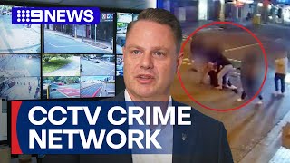CCTV network reveals crime per cent jump in Brisbane | 9 News Australia