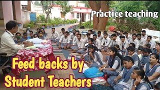 Feed back video of student Teachers DIET DEOGARH