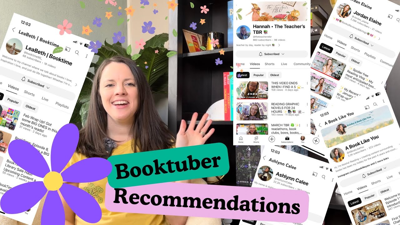 Booktuber Recommendations Youtube