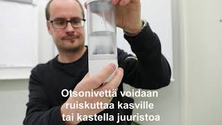 Mullistaako otsonivesi kasvinsuojelun?