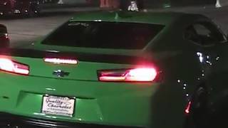 2017 Camaro Krypton Green 1LE Drag Racing Racelegal.com 8-4-2017