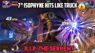 Isophyne 7* Hits Like Truck | RIP The Serpent Users 🐍 🤣 | Free 7* ISOPHYNE