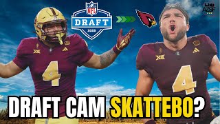 Should The Arizona Cardinals Draft CAM SKATTEBO From ASU? | Where They Would Need To Target Him!