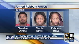 Alleged retail theft ring busted