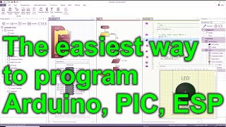 The easiest way to program Arduino, PIC, ESP, AVR andARM microcontrollers