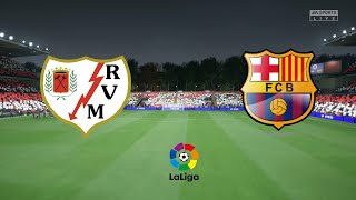 La Liga 2021/22 - Rayo Vallecano Vs FC Barcelona - 27th October 2021 - FIFA 22