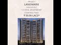 Dynamix Landmark Dahisar East. 1/2 Bhk Starting Price ₹ 59.99 Lacs*  Pay 5.99L & Nothing for the nex