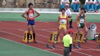 第72回京都IH八種100ｍ1組